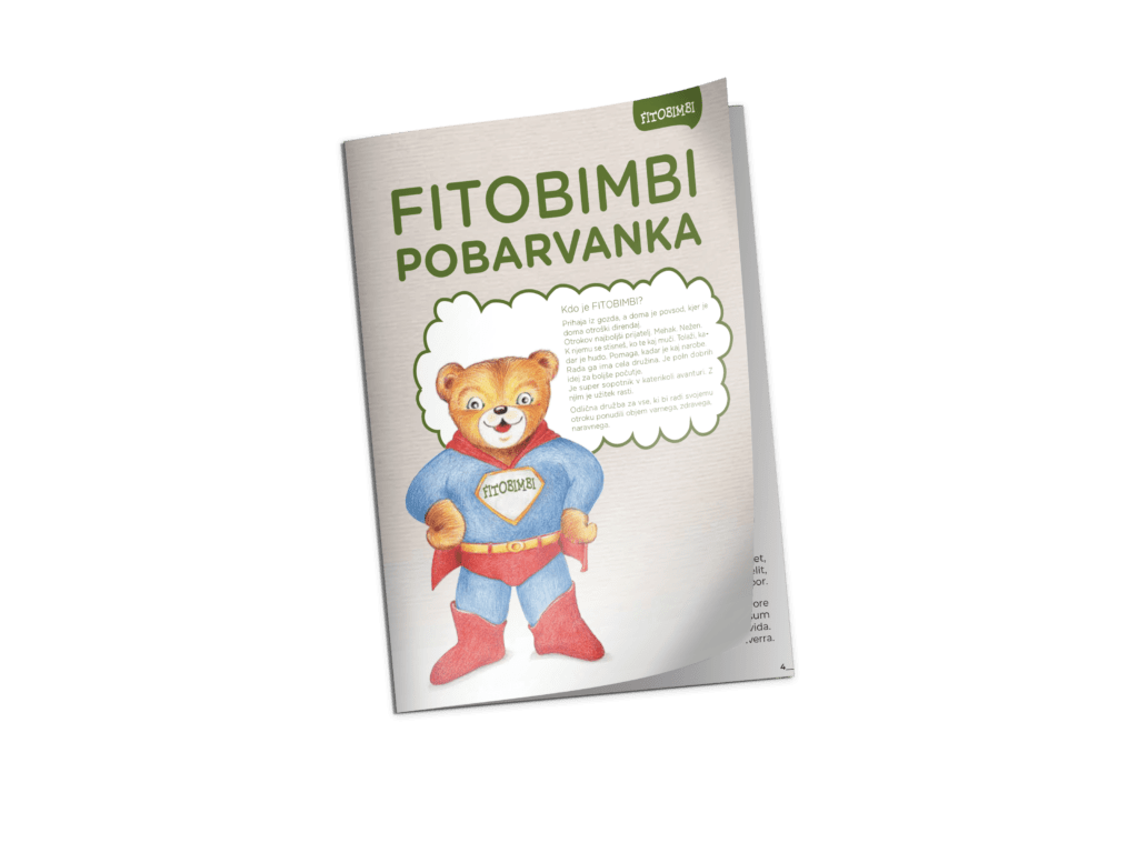 Fitobimbi pobarvanka za otroke