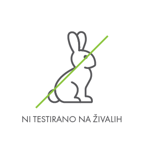Ni testirano na živalih